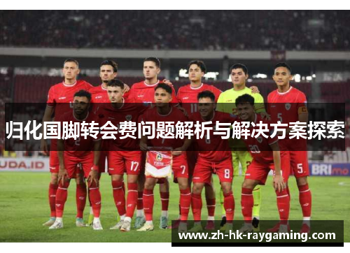 归化国脚转会费问题解析与解决方案探索