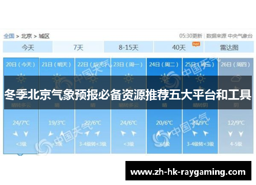 冬季北京气象预报必备资源推荐五大平台和工具